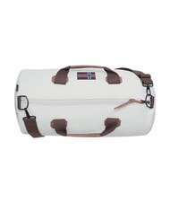 NAPAPIJRI BERING Duffel bag with shoulder strap beige silver - Duffle bags - 4
