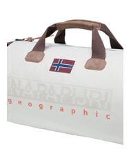 NAPAPIJRI BERING Duffel bag with shoulder strap beige silver - Duffle bags - 6