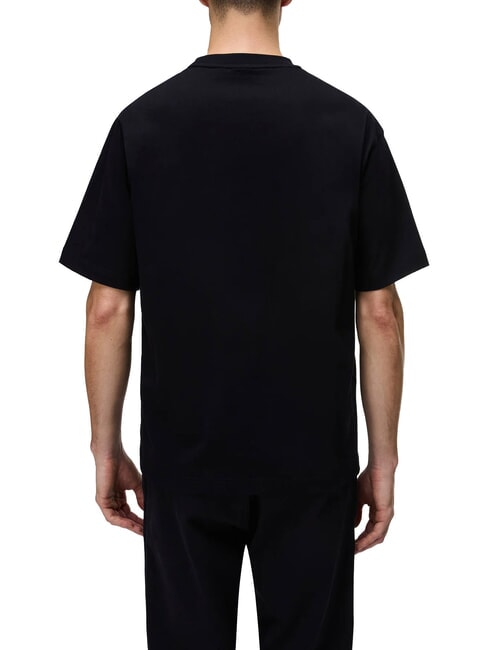 S-ELEVATED LOGO SS Cotton T-Shirt black beauty - T-shirt