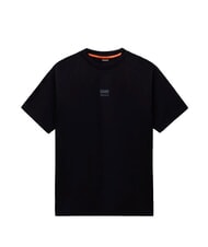 NAPAPIJRI S-ELEVATED LOGO SS Cotton T-Shirt black beauty - T-shirt - 3