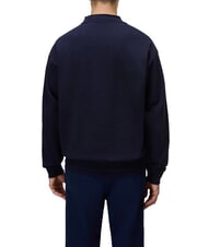 NAPAPIJRI B-ELEVATED LOGO C Cotton sweatshirt blu marine - Sweatshirts - 2