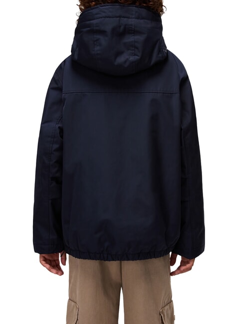 K RAINFOREST NEXT P Hooded jacket blu marine - Baby Jackets