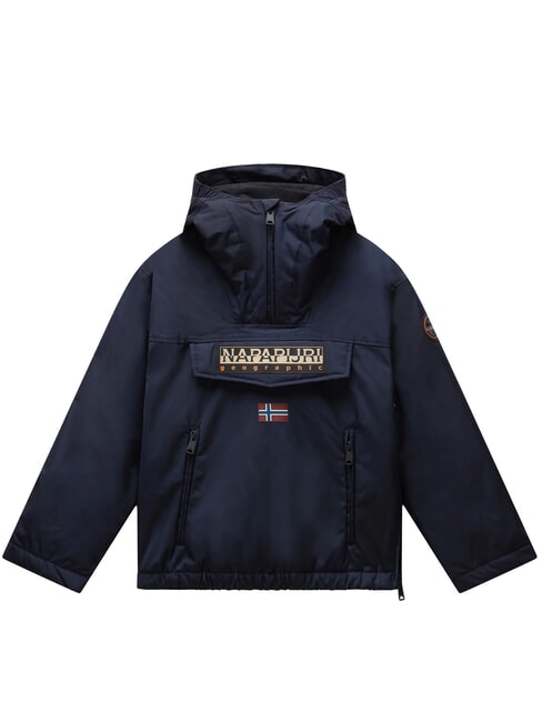 K RAINFOREST NEXT P Hooded jacket blu marine - Baby Jackets