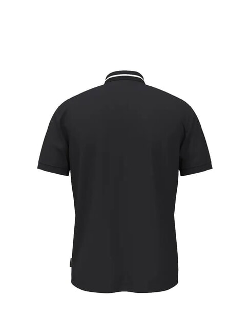 E-MURLO Cotton polo shirt black beauty - Polo shirt