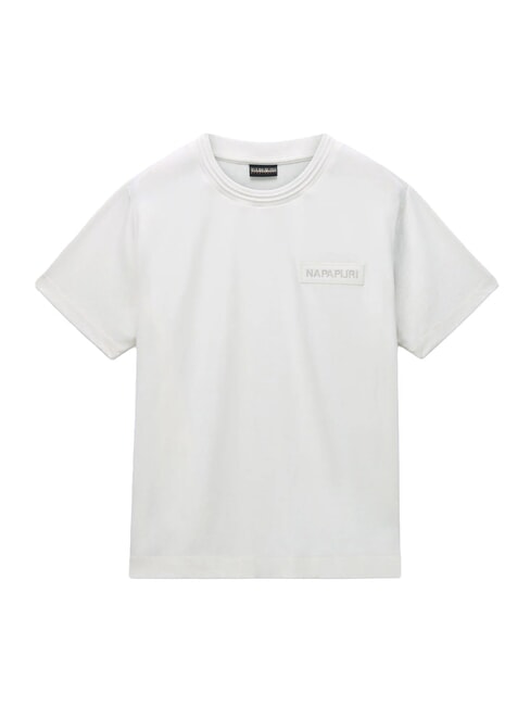 S-CLARAO SS Cotton T-Shirt white whisper - T-shirt