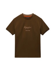 NAPAPIJRI S-BARYTE SS Cotton T-Shirt dark olive - T-shirt - 3