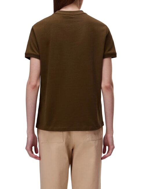 S-BARYTE SS Cotton T-Shirt dark olive - T-shirt