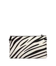 GIANNI CHIARINI HERMY Ponyskin clutch bag black and white zebra - Women&rsquo;s Bags - 3