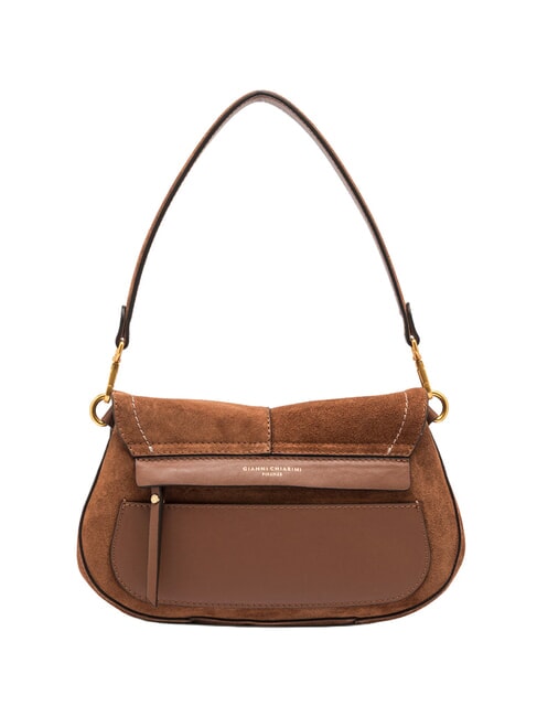 HELENA ROUND Leather shoulder bag cognac - Women&rsquo;s Bags