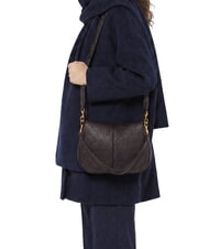 GIANNI CHIARINI HELENA ROUND Leather shoulder bag, with shoulder strap - Women&rsquo;s Bags