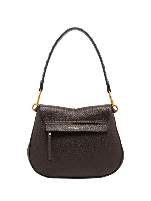 HELENA ROUND Leather shoulder bag, with shoulder strap expressed - Women&rsquo;s Bags