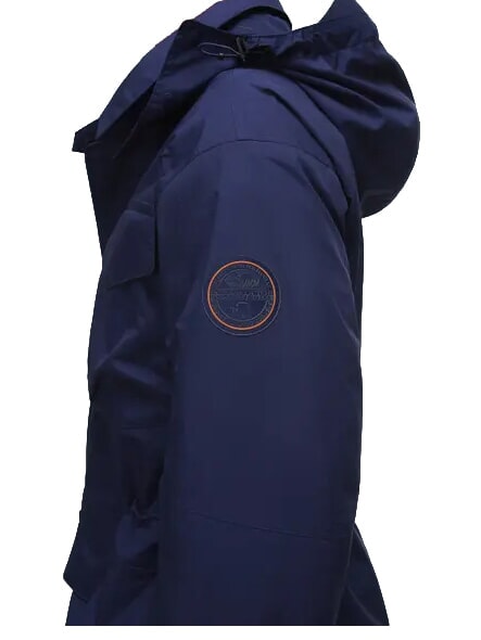 A-RIVALTO FIELD Hooded jacket naval acade - Men's Jackets