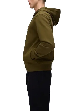 BALIS Full zip sweatshirt dark olive - Sweatshirts