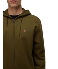 NAPAPIJRI BALIS Full zip sweatshirt dark olive - Sweatshirts - 4