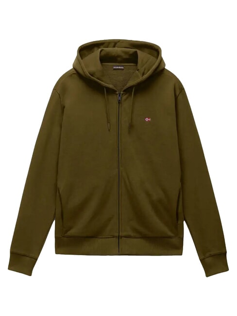 BALIS Full zip sweatshirt dark olive - Sweatshirts