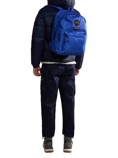 H-VOYAGE DP Backpack with double front pocket blue dazzling - Backpacks & School and Leisure