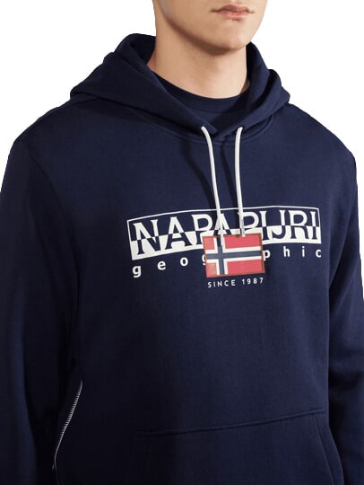 B-AYLMER Hoodie blu marine - Sweatshirts