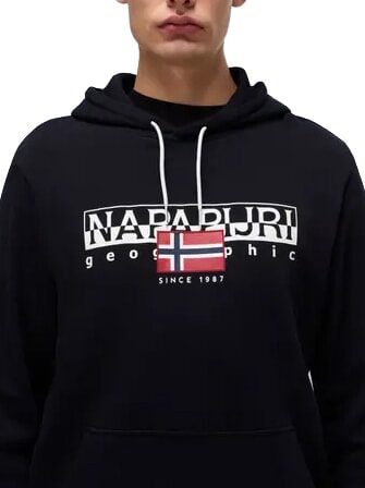 B-AYLMER Hoodie black 041 - Sweatshirts
