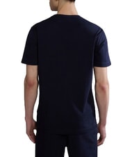 NAPAPIJRI S-KASBA Short-sleeved T-shirt, pure cotton blu marine - T-shirt - 2