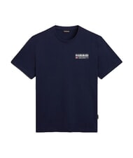 NAPAPIJRI S-KASBA Short-sleeved T-shirt, pure cotton blu marine - T-shirt - 5