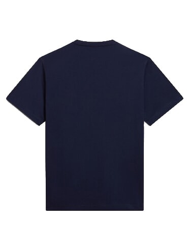 S-KASBA Short-sleeved T-shirt, pure cotton blu marine - T-shirt