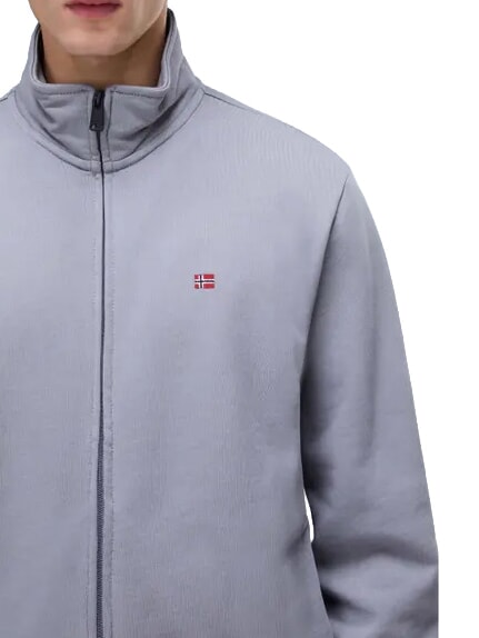 BALIS FZ SUM Zip-up sweatshirt shark skin - Sweatshirts