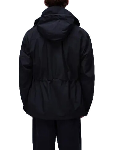 A-RIVALTO FIELD Hooded jacket black beauty - Men's Jackets