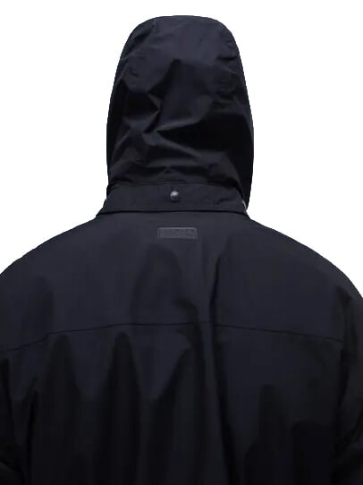 A-RIVALTO FIELD Hooded jacket black beauty - Men's Jackets