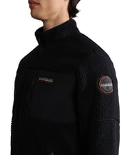 NAPAPIJRI YUPIK FZ 3 Zip-up fleece with logo black 041 - Sweatshirts - 3
