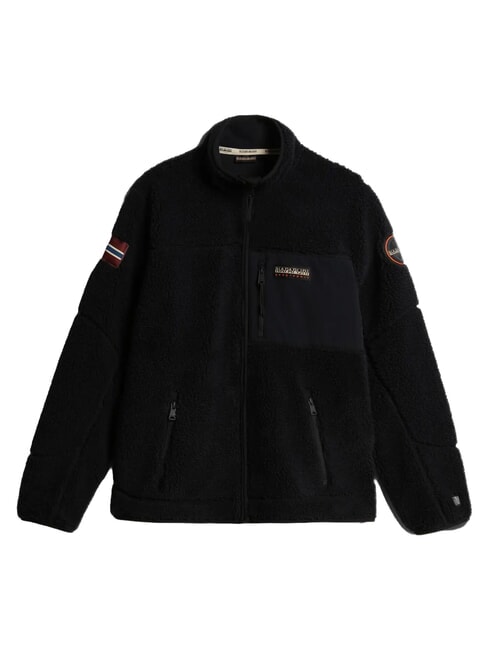 YUPIK FZ 3 Zip-up fleece with logo black 041 - Sweatshirts