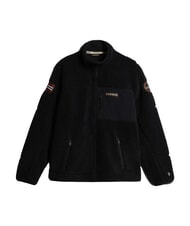 NAPAPIJRI YUPIK FZ 3 Zip-up fleece with logo black 041 - Sweatshirts - 7