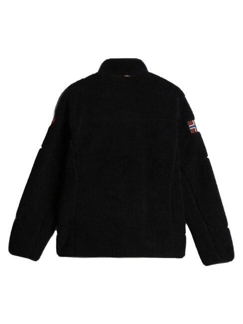 YUPIK FZ 3 Zip-up fleece with logo black 041 - Sweatshirts