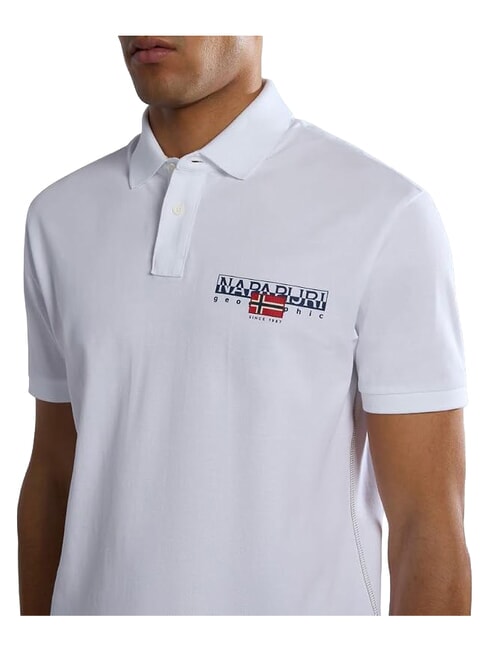 E-AYLMER Short-sleeved polo shirt BLACK - Polo shirt