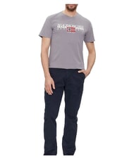 NAPAPIJRI S-AYLMER Cotton T-Shirt shark skin - T-shirt - 3