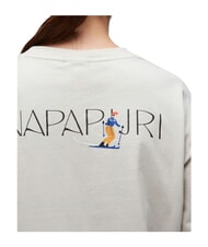 NAPAPIJRI S-BISE SS Short-sleeved T-shirt beige silver - T-shirt - 4