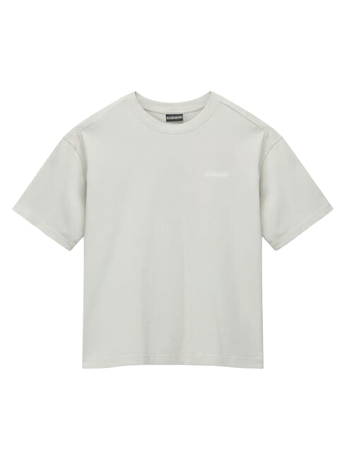 S-BISE SS Short-sleeved T-shirt beige silver - T-shirt