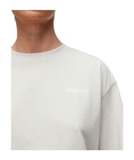 NAPAPIJRI S-BISE SS Short-sleeved T-shirt beige silver - T-shirt - 3