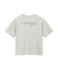 NAPAPIJRI S-BISE SS Short-sleeved T-shirt beige silver - T-shirt - 6