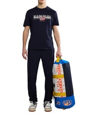 NAPAPIJRI S-AYLMER Cotton T-Shirt blu marine - T-shirt - 4