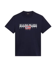 NAPAPIJRI S-AYLMER Cotton T-Shirt blu marine - T-shirt - 5