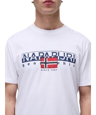 NAPAPIJRI S-AYLMER Cotton T-Shirt BLACK - T-shirt - 3