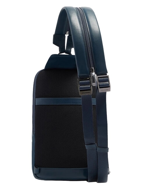 VICTOR Leather One-Shoulder Backpack blue - Laptop backpacks