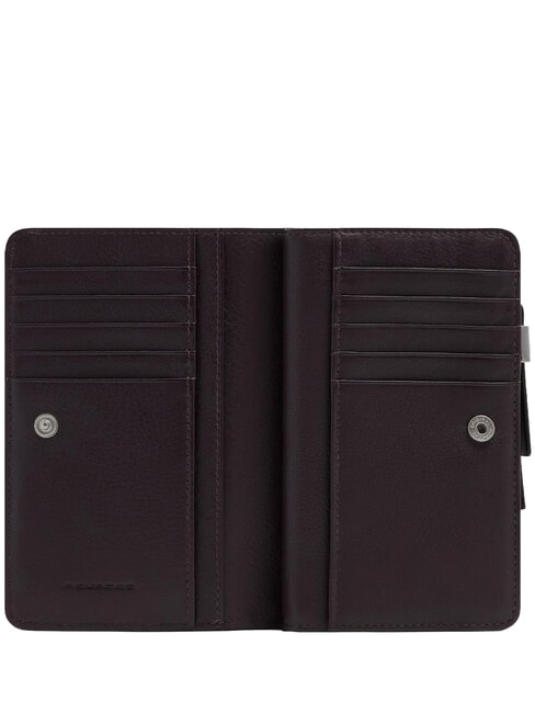 LYRA Leather wallet burgundy 2 - Women&rsquo;s Wallets