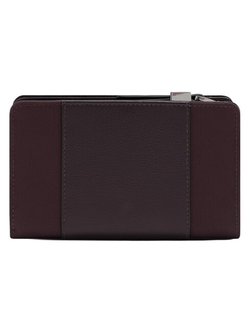 LYRA Leather wallet burgundy 2 - Women&rsquo;s Wallets