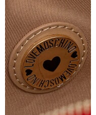 LOVE MOSCHINO GILDED Shoulder bag, with chain RED - Women&rsquo;s Bags - 4