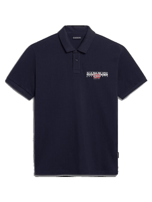 E-AYLMER Short-sleeved polo shirt blu marine - Polo shirt