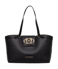 LOVE MOSCHINO OVAL FRIEZE Shopper with clutch - Women&rsquo;s Bags