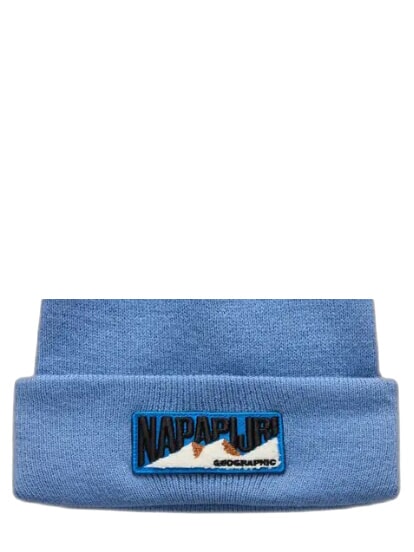 F-MONTEPIANA Cuffed hat faded denim - Hats