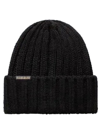 F-SEMIURY Cuffed hat black 041 - Hats