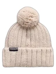F-SEMIURY Cuffed hat beige dimity - Hats